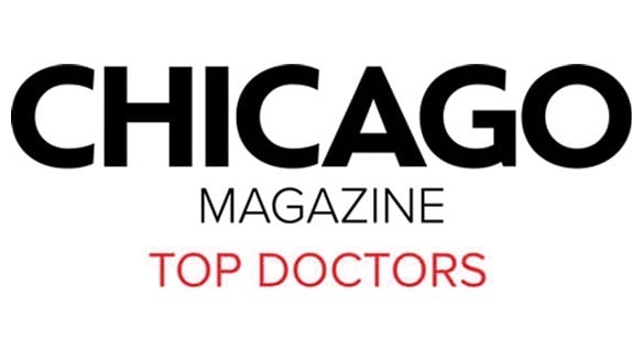 Chicago Magazine Top Doctors award badge